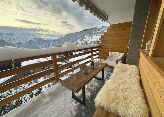 Le Rouge Superb 3-room Near Slopes & Ski-lift Apartament Verbier