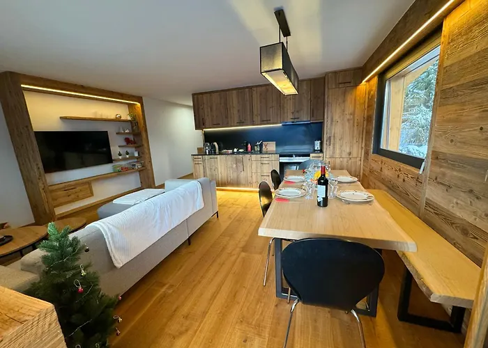 Apartament Le Rouge Superb 3-room Near Slopes & Ski-lift Verbier