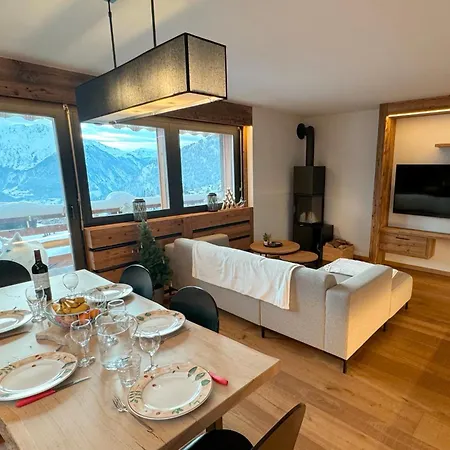 アパート Le Rouge Superb 3-room Near Slopes & Ski-lift ヴェルビエール