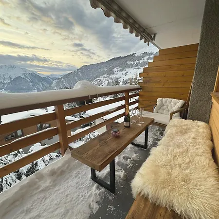 Le Rouge Superb 3-room Near Slopes & Ski-lift アパート ヴェルビエール